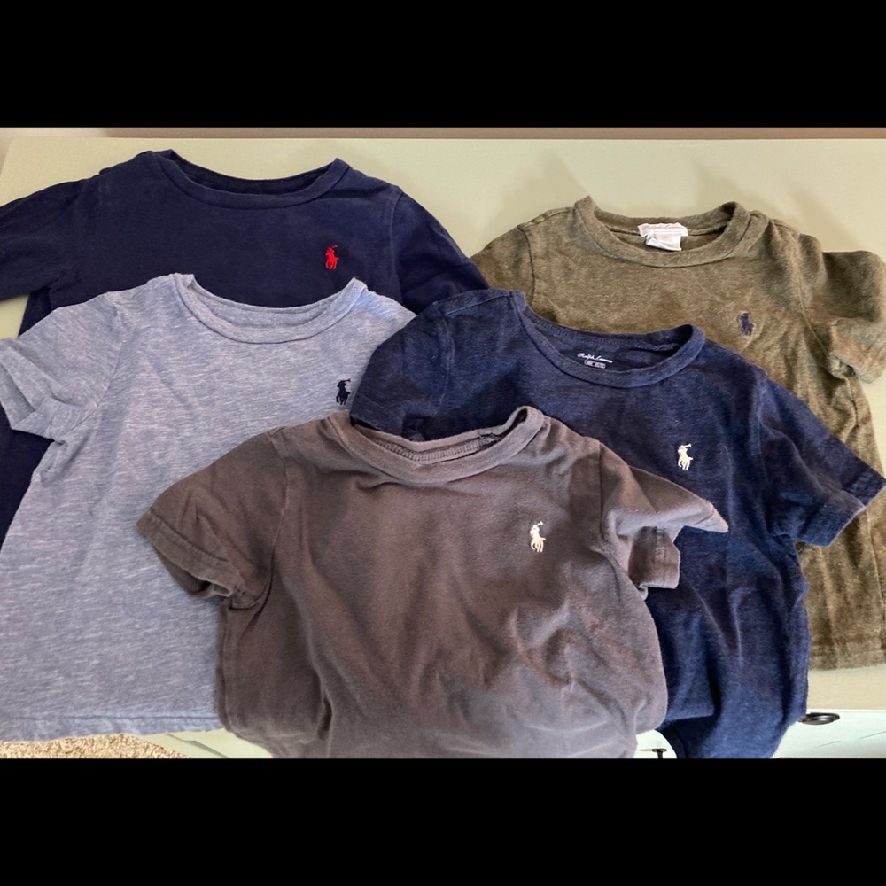 Lot of Polo 18 months tees